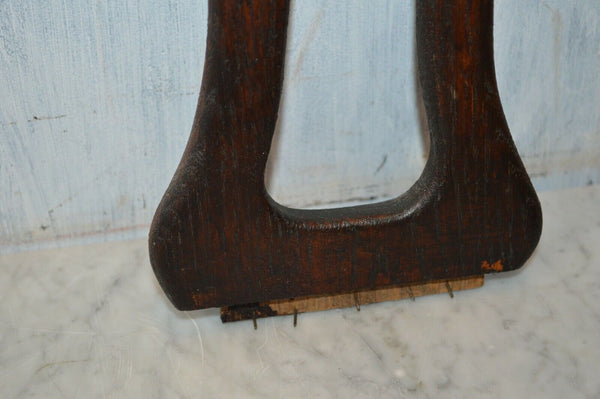 Antique Pair German Black Forest Carved Wood Architectural Elements Mounts
