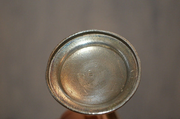 Antique Pair Silver Plated Art Deco Small Candle Holders Mfd Plated Reed Barton