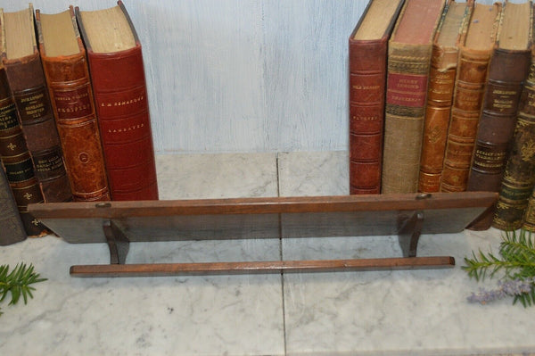 Antique Wood Towel Bar Rack French Farmhouse Kitchen Bath