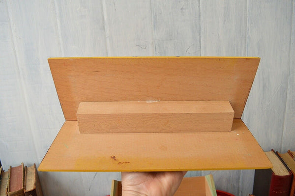 Antique German Noah's Ark Toy on Wheels Wooden 32 Animals Noah and Wife