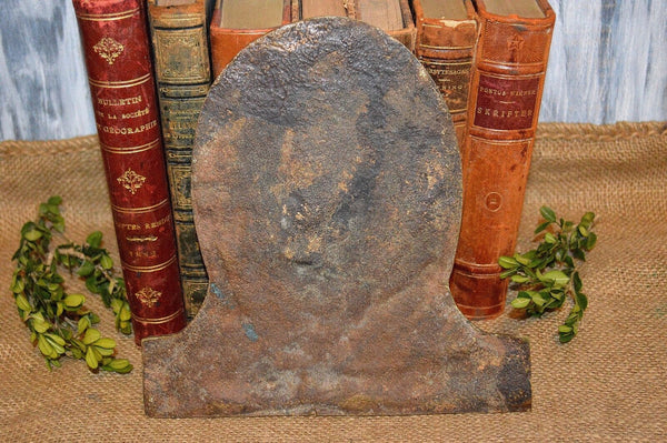 Antique Brass English Alliance Fire Mark Wall Plaque Sign Castle Design