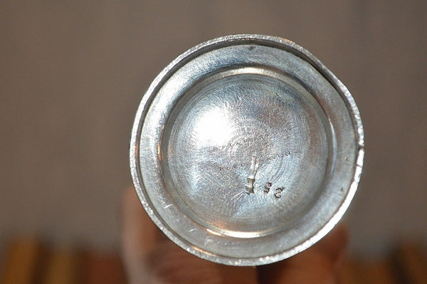 Antique Pair Silver Plated Art Deco Small Candle Holders Mfd Plated Reed Barton