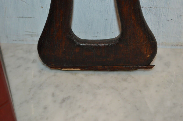 Antique Pair German Black Forest Carved Wood Architectural Elements Mounts