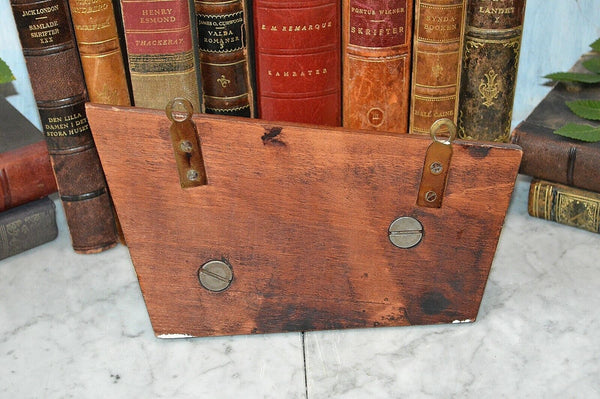Antique Wood Bakelite Knobs Tie Rack Holder "If you must hang your tie on a knob