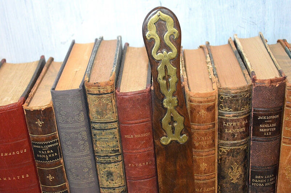Rare Antique English Page Newspaper Turner Gothic Revival Brass Wood Walnut