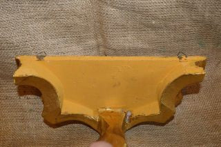 Vintage Italian Display Shelf Wood Gilded Display Wall Bracket