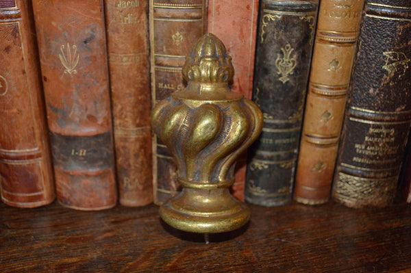 Antique French Finial Bronze Ormolu Hardware - Antique Flea Finds - 2