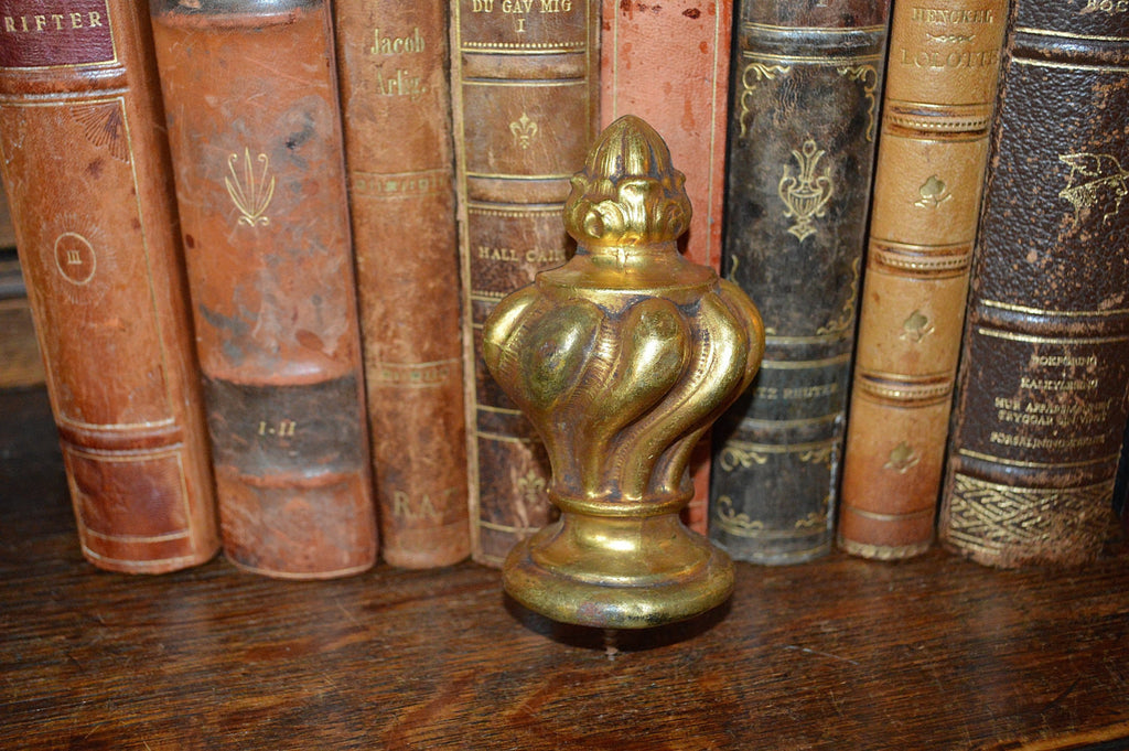 Antique French Finial Bronze Ormolu Hardware - Antique Flea Finds - 1