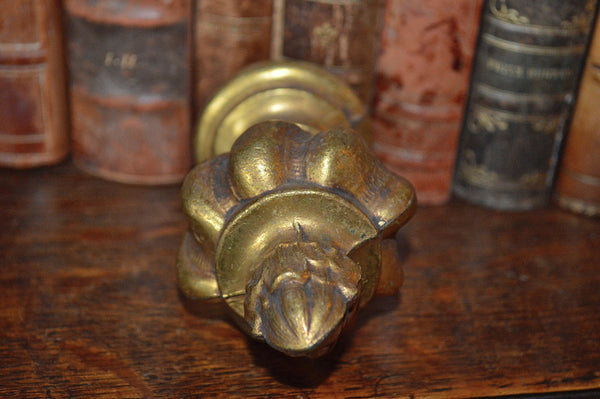 Antique French Finial Bronze Ormolu Hardware - Antique Flea Finds - 3