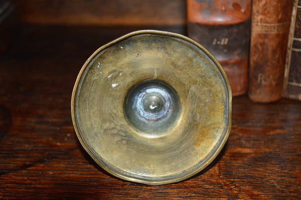 Antique French Bronze Ornate Match Safe or Letter Holder - Antique Flea Finds
